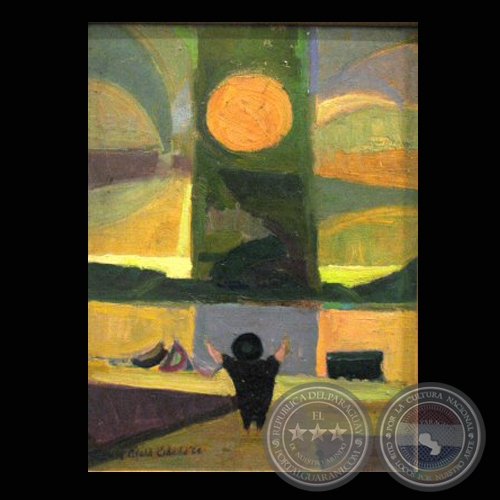 ALABANZAS, 2009 - Óleo sobre tela de RAMÓN AYALA CIDADE